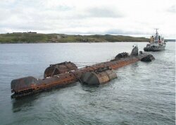 Эксперт: затонувшие в северных морях подлодки безопасны для окружающей среды